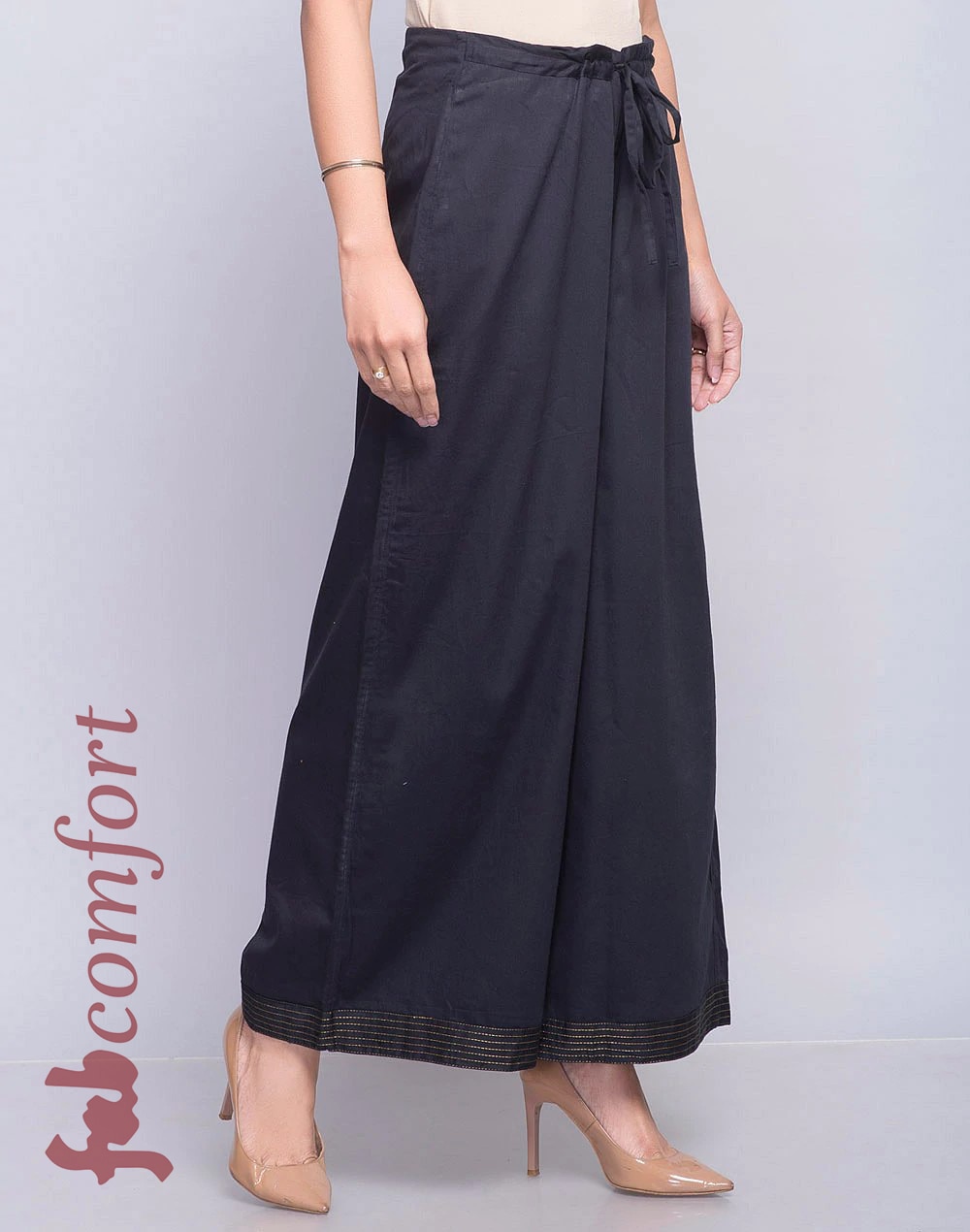 Buy Cotton Tie Up Ijar Pant for Women Online at Fabindia